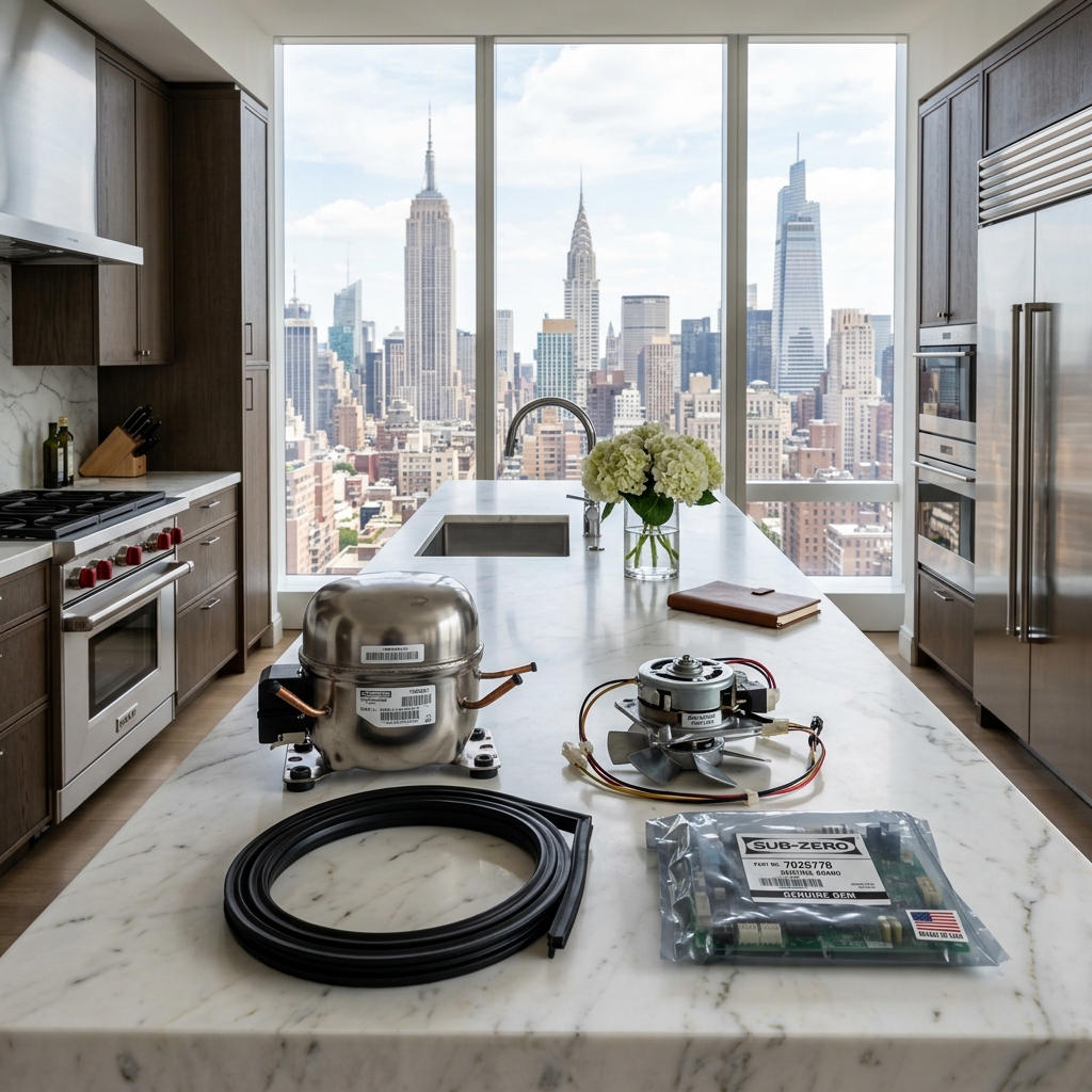 Sub Zero repair cost pricing in Manhattan